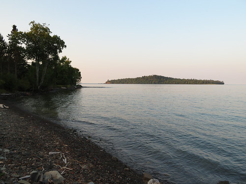 Sunrise, Hat Point, Grand Portage, Minnesota by Ken Lund, 