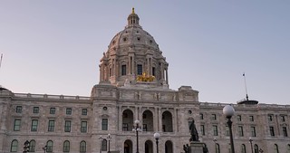 Minnesota State Capitol - Day to Night Hyperlapse