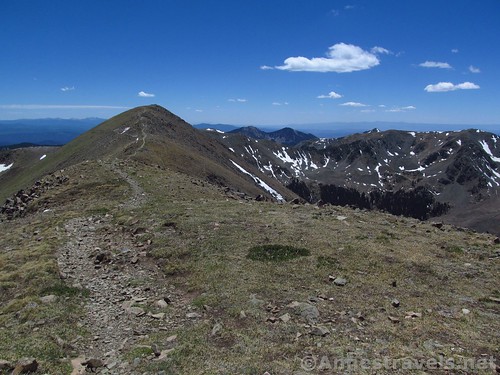 Trail from Mt. Walter to Wheeler Peak, Carson National Forest, New Mexico
