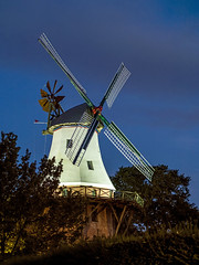Ebken's windmill in the evening