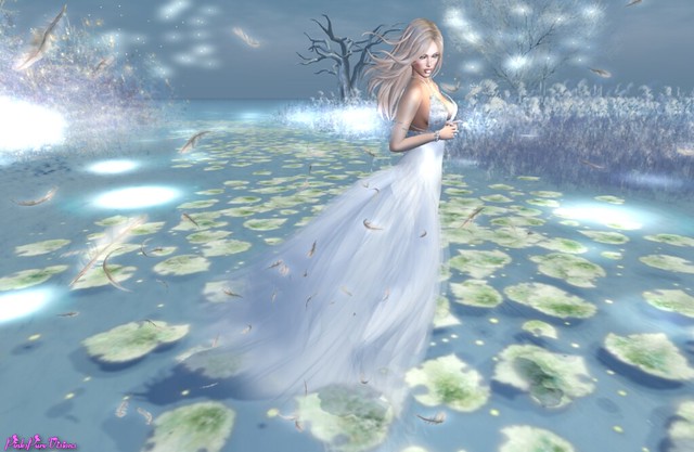 ASIA ABIGAIL silver gown  Exclusive for the Spotlight Event from the 7th to the 22nd of August