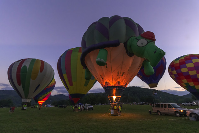 Great Smoky Mountains Hot Air Balloon Festival, Blount County, Tennessee 10