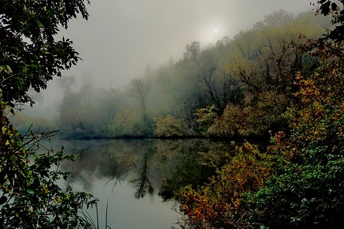 nebel main fog river 2016 oktober fluss volkach