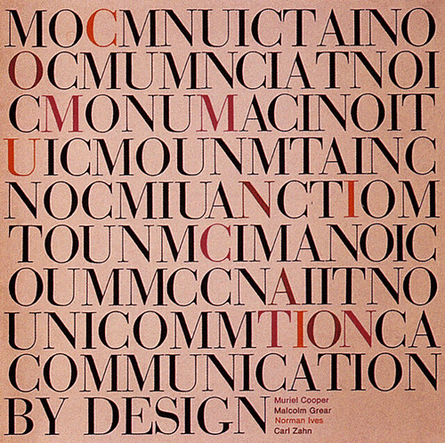American Graphic Design | Muriel Cooper's poster 
