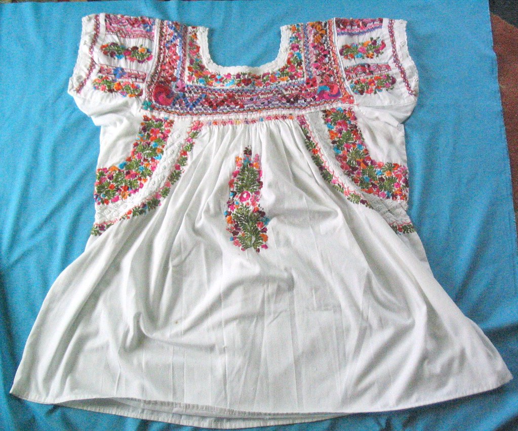 Blusa Zapoteca de ocotlan | This blouse from Ocotlan Oaxaca … | Flickr