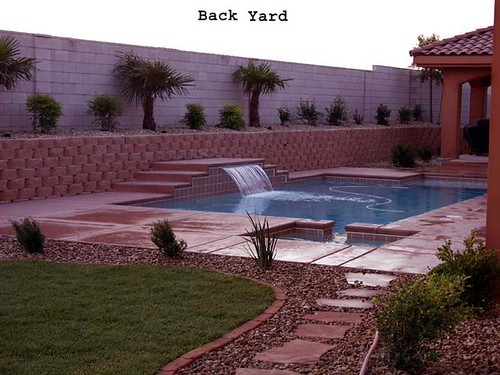 Backyard landscape | by ricka6633