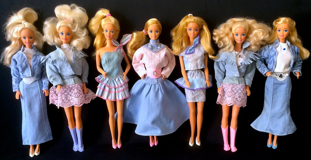 Barbie jeans Mix , Dress 4334 - 1987, Feeling Fun Barbie 1… | Flickr