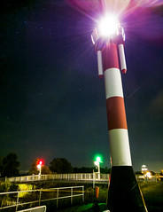 Lighthouse, Bridge and Stars