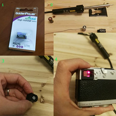 Adaptateur De Batterie Pour Rollei 35 (LED, A110, Etc.) + 10 Piles LR43 - Neuf - Fabriqué En Espagne