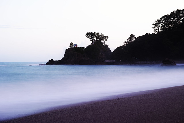 Katsura-hama beach in the evening 2