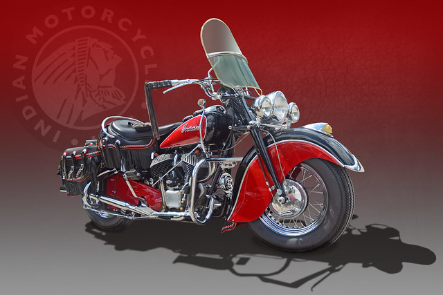 Black and Red Chief - Indian Motorcycle