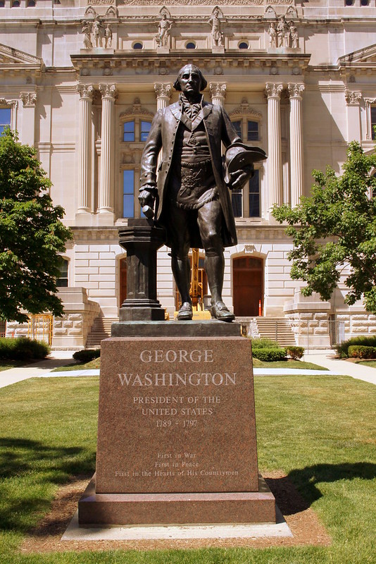 George Washington (DeLue Statue) - Indianapolis, IN