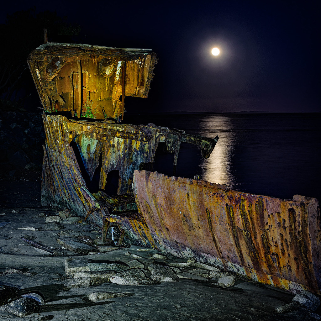 Prawl Point Wreck Rusting Rusting Wreck on a Lonely Beach | Tony Steinberg Photography | Flickr