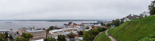 volga autumn landscape nizhnynovgorod nature city overcast panorama hill town clouds exterior old colorful street morning river grass design style architecture green russia cloudy outdoor sky landscapes outdoors nizhnynovgorodoblast ru