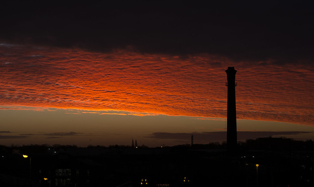 A York Sunrise - The Destructor Chimney