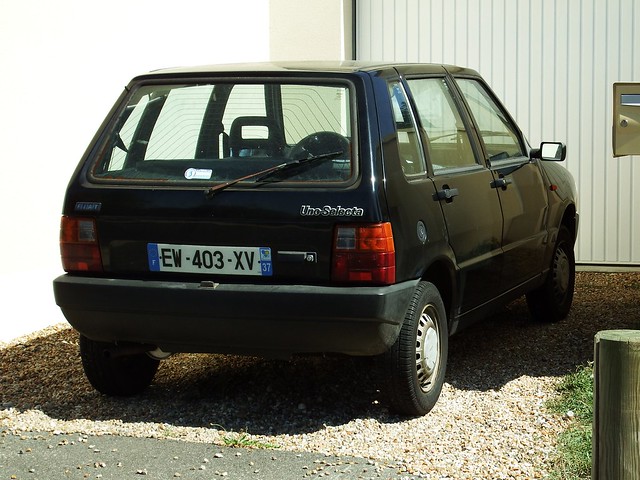 Fiat Uno MkI 4p Selecta Le Liège (37 Indre et Loire) 26-08-18a