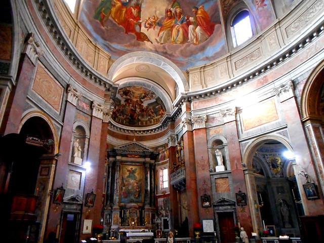 San Giacomo in Augusta Church (1592-1600) in Rome - Architects: Francesco da Volterra and Carlo Maderno