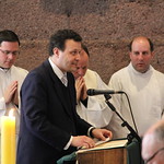 misa en honor a los Santos Patronos de la Facultad en el Santuario del Padre Hurtado