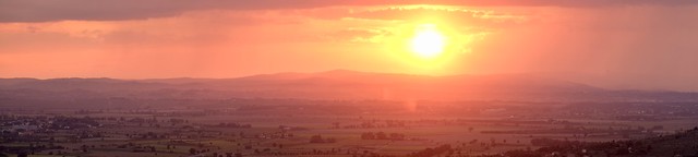 Tuscan Sunset (panorama)