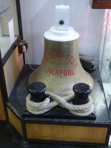 Holyhead Maritime Museum - bell - T.S.S. Nestor Liverpool