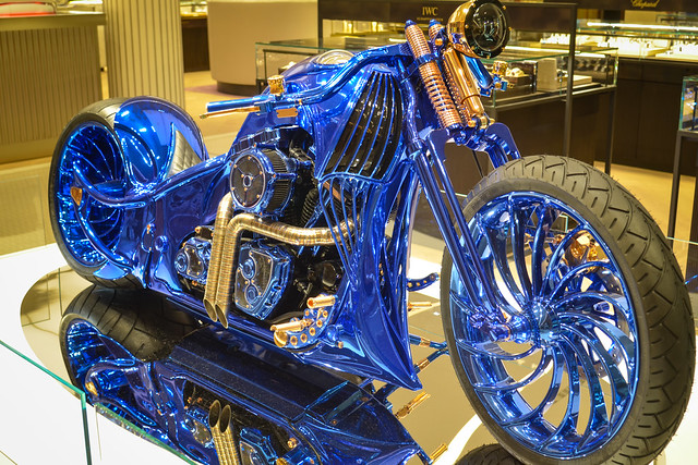 Blue Edition Harley