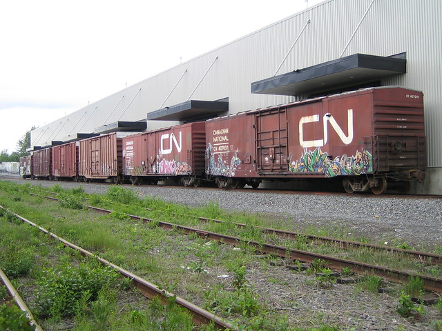 Boxcars spotted