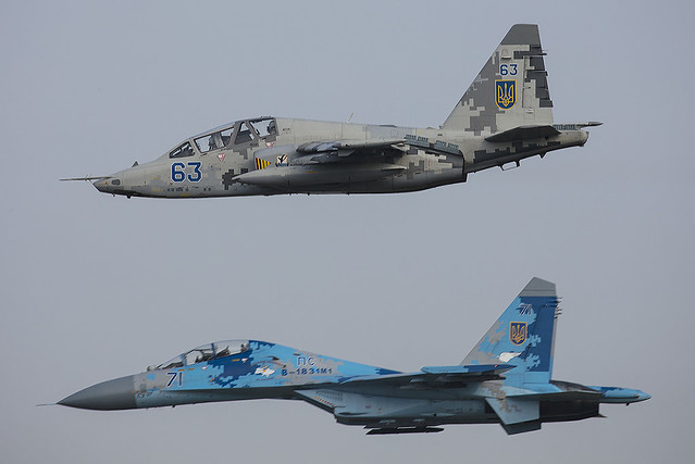 63, Sukhoi Su-25UBM Ukraine Air Force @ Radom EPRA