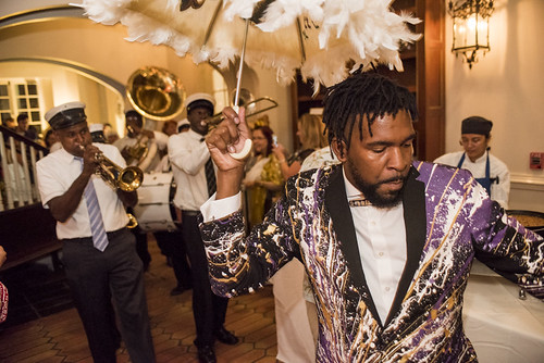 Treme Brass Band at the WWOZ Groove Gala on September 6, 2018. Photo by Ryan Hodgson-Rigsbee www.rhrPhoto.com