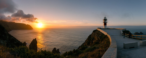 nikon panoramica panoramic sunset sundown summer tokina nodal galicia ortegal faro lighthouse mar sea sun ngc