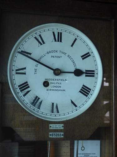 Holyhead Maritime Museum - clock