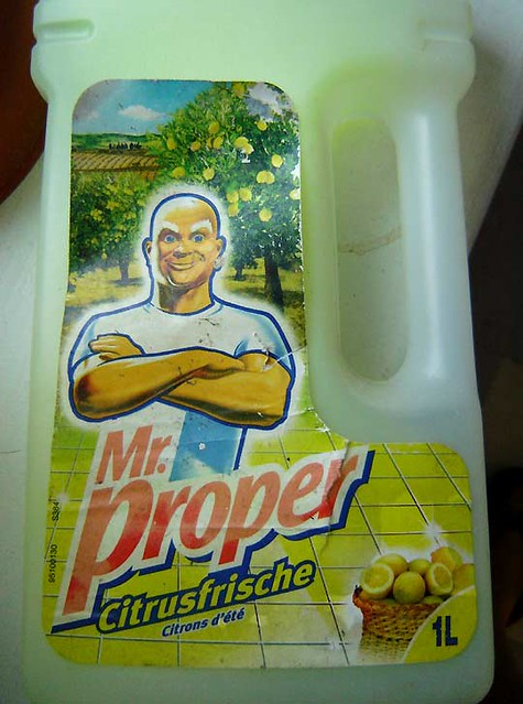 Mr Pro Clean Cleaning... | In america he's known as Mr. Clean. But to a g… | Flickr