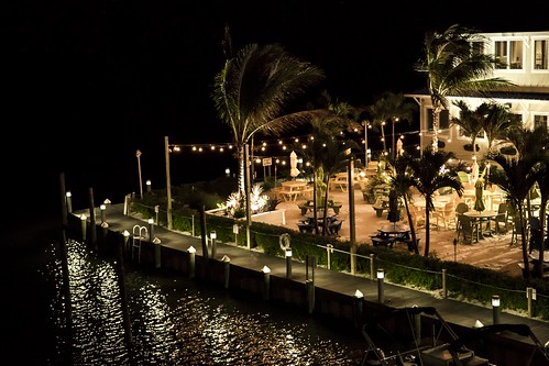 chincoteaguebay virginia bay water lights reflection night palmtree dock dark narrows ropewalk restaurant