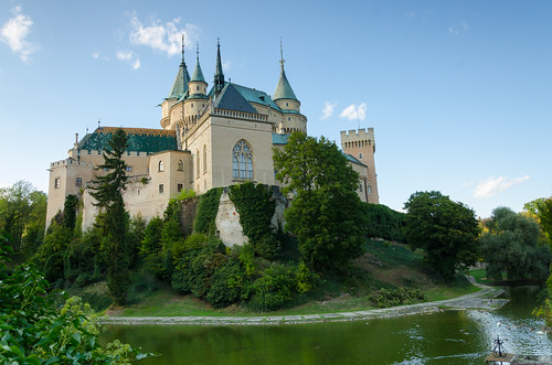bajmóc bojnice castle vár végvár felvidék szlovákia slovakia bojnický zámok fairytale