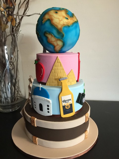 Sample of Cake for Special Occassions - Around the World Cake Custom Cakes Melbourne