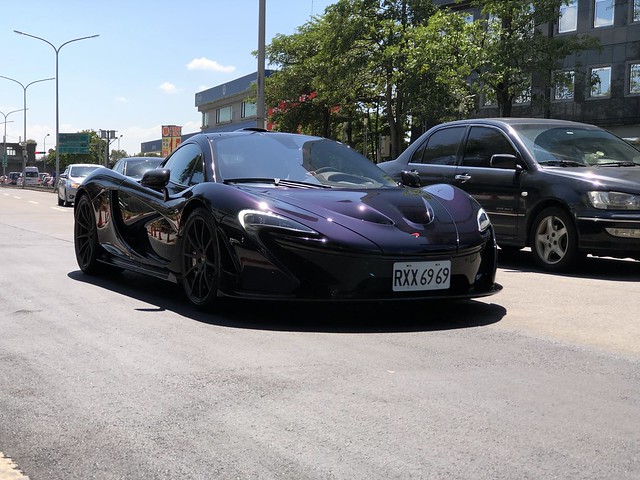 Amethyst Black McLaren P1 MSO