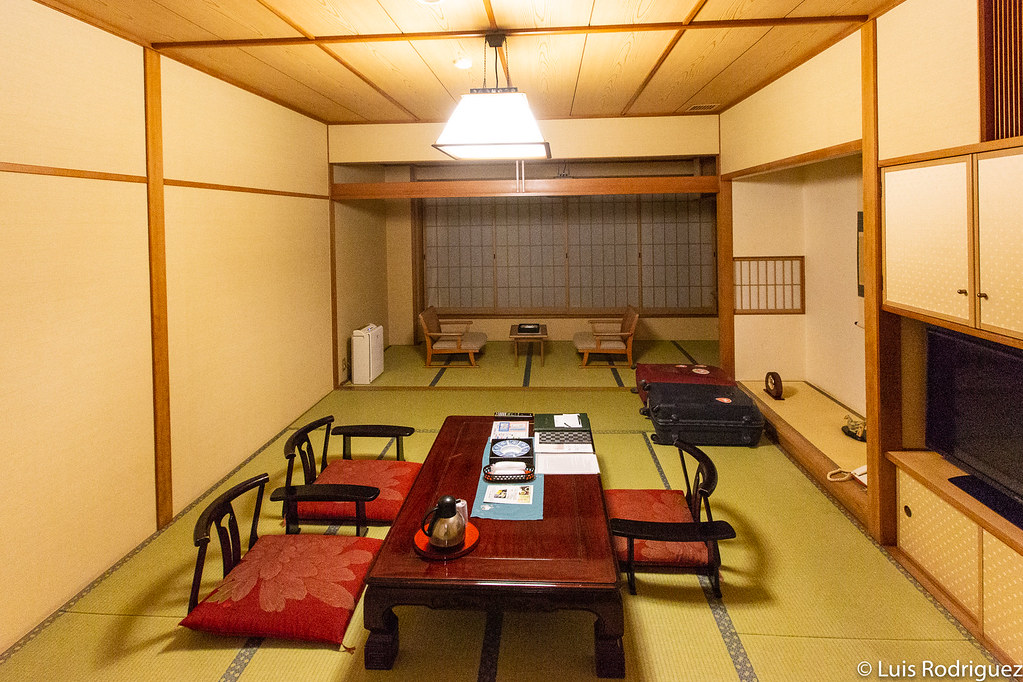 Nuestra habitación en el ryokan Joseikan