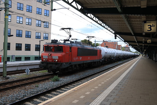 DB Cargo 1614 met Keteltrein