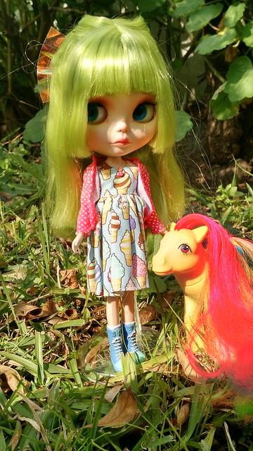 Pfefferminz and her Pony