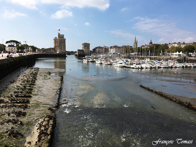 La Rochelle à marée basse