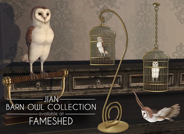 JIAN Barn Owl Collection ( FaMESHed Sept. '18)
