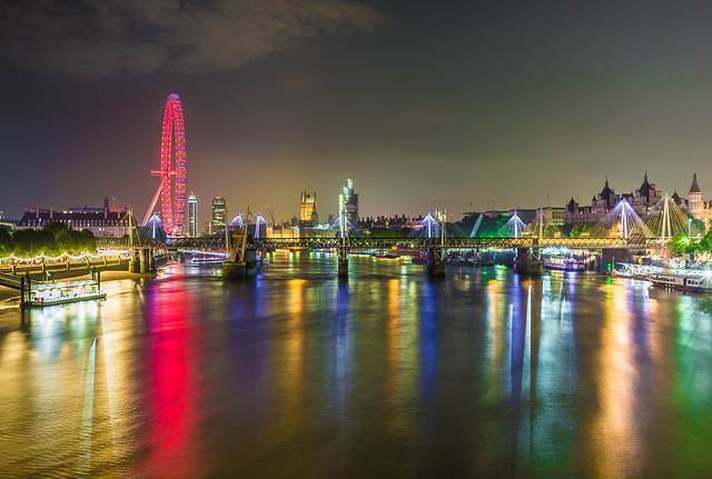 Waterloo Bridge view
