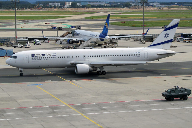 4X-EAK El Al Israel Airlines Boeing 767-300ER Frankfurt