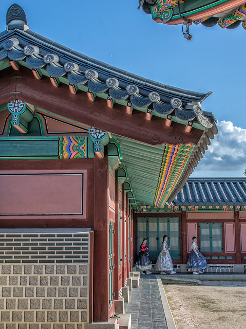 Hanbok at Gyeongbokgung Palace DSC_0159