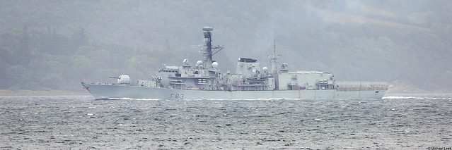 HMS St Albans, F83, IMO 8949721; Firth of Clyde, Scotland