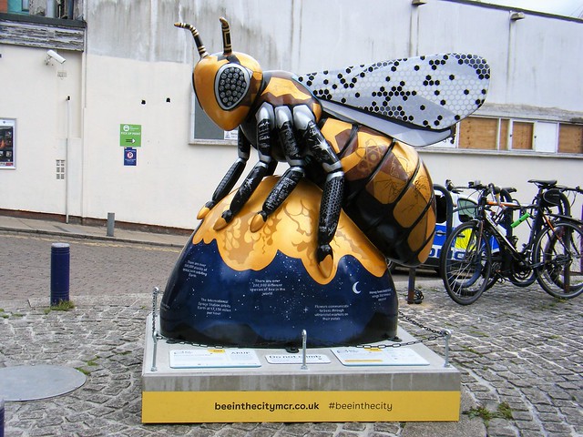 Manchester street art = STEM BEE = ALL GONE NOW