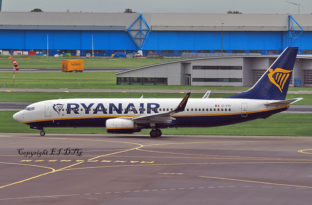 Boeing 737-8AS EI-FOI Ryanair