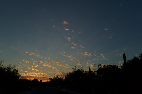 sunrise clouds crepuscularrays tucson arizona explore