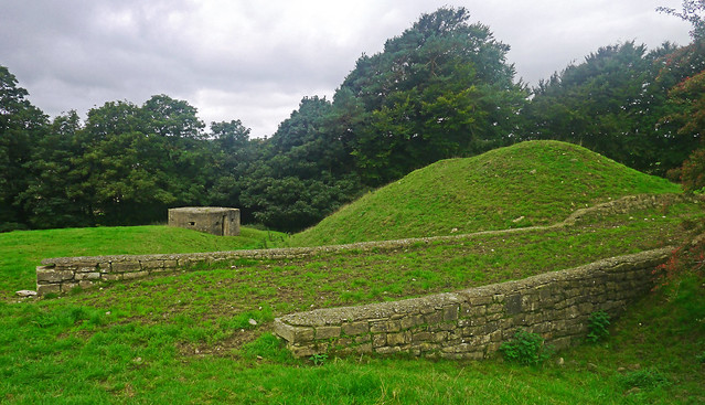 Castle Stede and WW2 Pill Box - Gressingham, Hornby