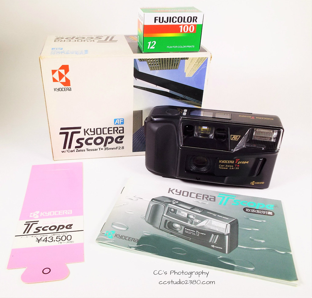 Kyocera T Scope - Yashica T3 | From around 1989. One of Yash… | Flickr