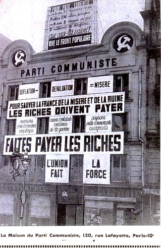 rue lafayette 120 parti communiste | Bibliothèque François Villon | Flickr